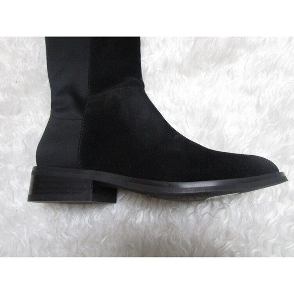 NIB Womens Lord and Taylor Harlyn boot black Fabric/Suede Comb size 5 - Picture 5 of 16